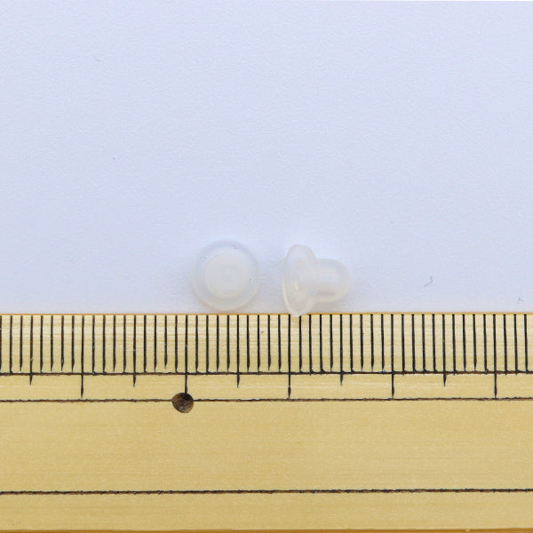 Handicraft bracket "Silicon for butterfly springElastic cord Clear 2 pair 271/0283]