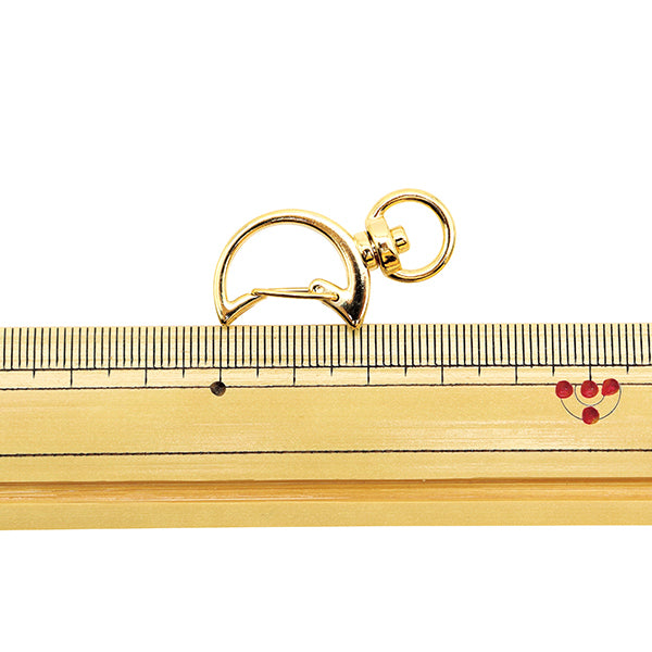 手芸金具 『キーホルダー 月 ゴールド 271/0324』