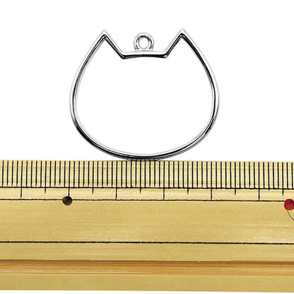 Staffa artigianale "Frame di gatto grande argento da 1 -capabile 271/0338"