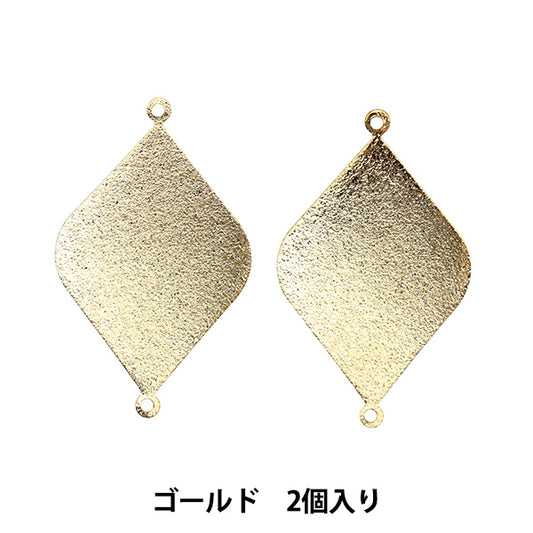 Кронштейн ручной работы "Металлические детали 38 x 23 мм золото 2 содержит 271/0346"