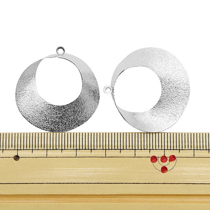 Ручной кронштейн «Металлические детали 30 мм серебро 2 кусочки 271/0349"