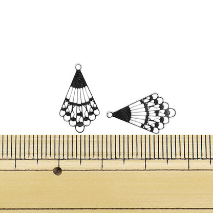 Ручной кронштейн «Металлические детали 16 x 10 мм серебро 2 кусочки 271/0350"