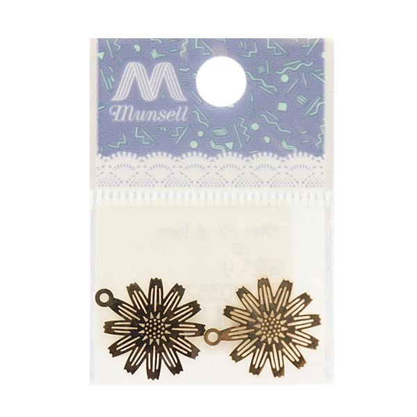 Handicraft bracket "Metal parts 16mm 2 pieces Gold 271/0352"