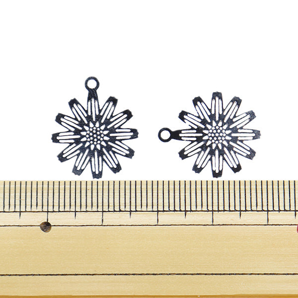 Handicraft bracket "Metal parts 16mm 2 pieces silver 271/0352"