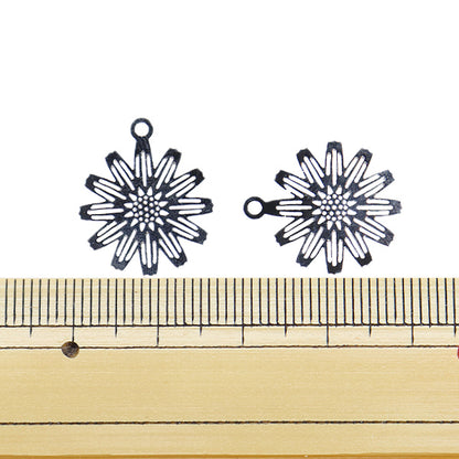 Handicraft bracket "Metal parts 16mm 2 pieces silver 271/0352"