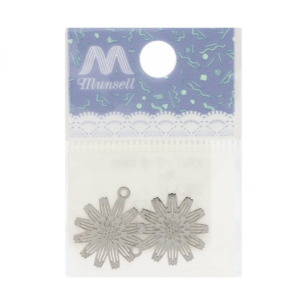 Handicraft bracket "Metal parts 16mm 2 pieces silver 271/0352"