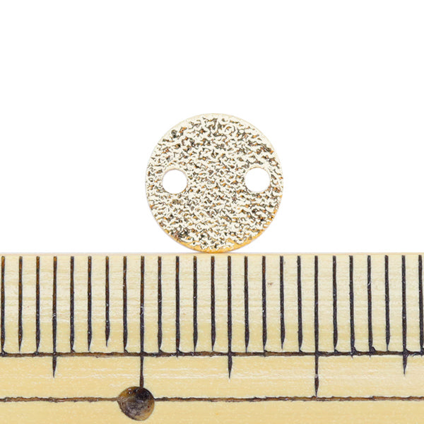 Handicraft bracket "Metal parts 8mm 4 pieces gold 271/0354"