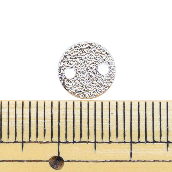 Handicraft bracket "Metal parts 8mm 4 pieces silver 271/0354"