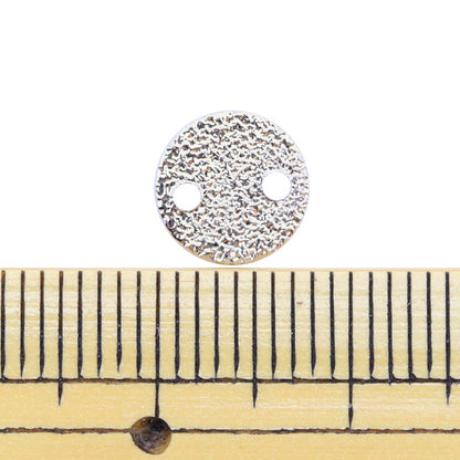 Handicraft bracket "Metal parts 8mm 4 pieces silver 271/0354"