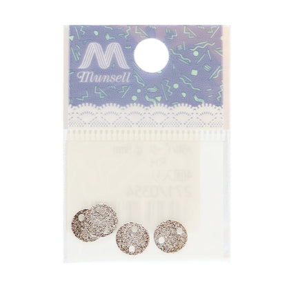 Handicraft bracket "Metal parts 8mm 4 pieces silver 271/0354"