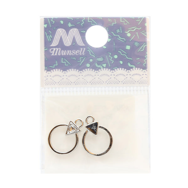 Кронштейн ручной работы "Металлические детали 15,5 x 11 мм 2 кусочки серебро 271/0356"