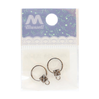 Ручной кронштейн «Металлические детали 15,5 x 11 мм 2 кусочки серебро 271/0357"