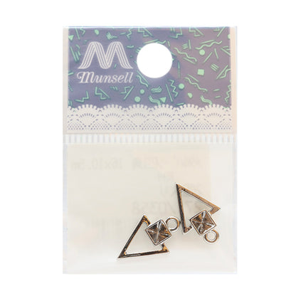 Handicraft bracket "Metal Parts 16 x 10.5mm Silver 271/0358"