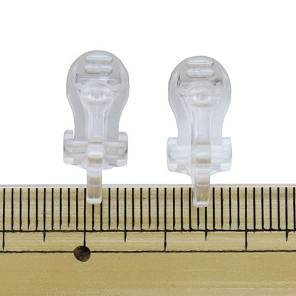 Staffa artigianale "Clip auricolare in resina tutta clip"