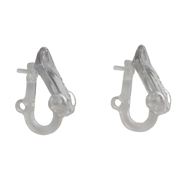 Staffa artigianale "Clip auricolare in resina tutta clip"