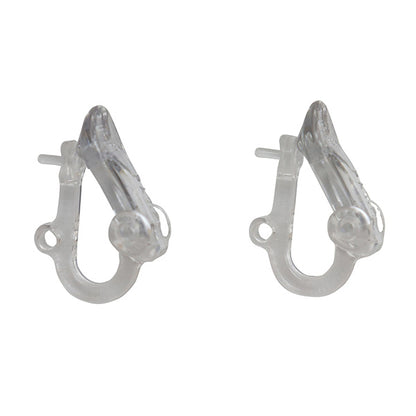 Staffa artigianale "Clip auricolare in resina tutta clip"