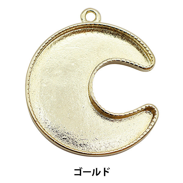 Staffa artigianale "Moon Fammed Charm Gold 271/0369"