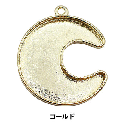 Staffa artigianale "Moon Fammed Charm Gold 271/0369"