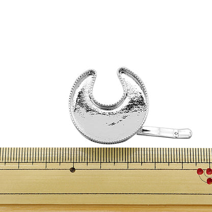 Staffa per artigianato "Moon Frame Hook Pony Silver 271/0370"