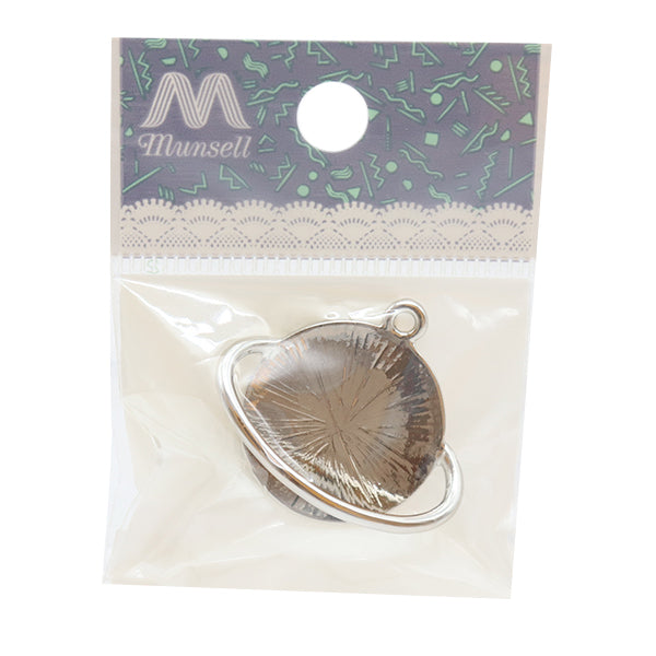 수예하드웨어 "토성 매력 대학교 25mm 실버 271/0383"