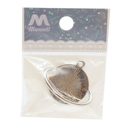 수예하드웨어 "토성 매력 대학교 25mm 실버 271/0383"