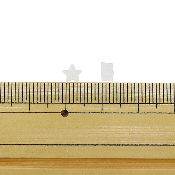 手芸金具 『星型シリコンキャッチ 20個入り 271/0386』