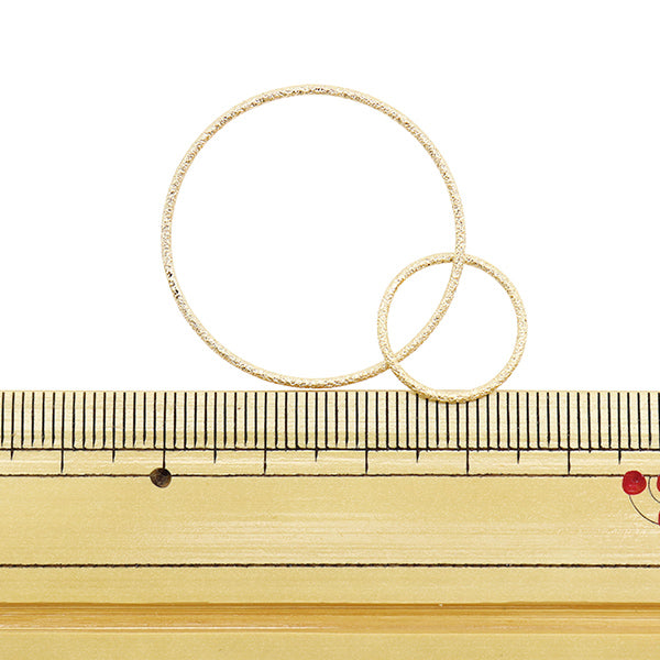 Handicraft fittings "Hoop parts 2 Stardust 44mm Gold TS2450-201"