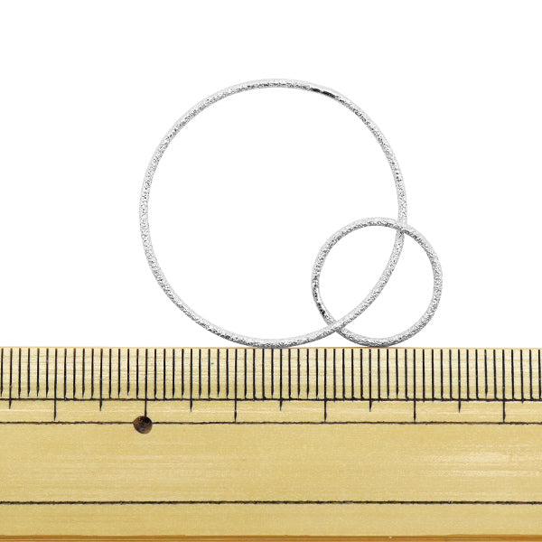 Handicraft fittings "Hoop parts 2 Stardust 44mm Silver TS2451-205"