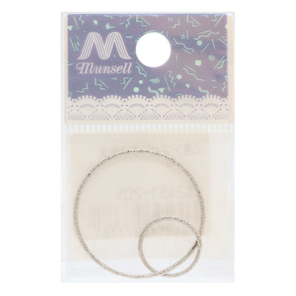 Handicraft fittings "Hoop parts 2 Stardust 44mm Silver TS2451-205"