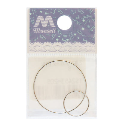 Handicraft bracket "Hoop parts 2 without a row 44mm Silver TS2453-205"