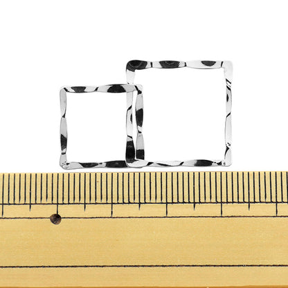 Handicraft bracket "Hoop parts 2 square 44mm Silver TS2455-205"