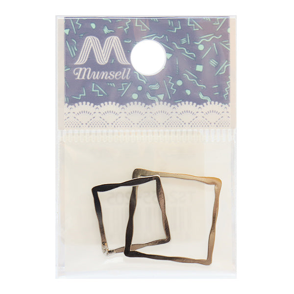 Handicraft bracket "Hoop parts 2 square 44mm Silver TS2455-205"