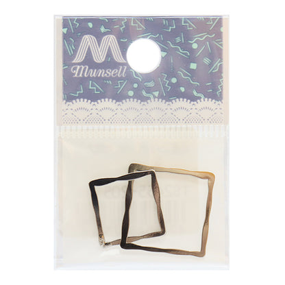 Handicraft bracket "Hoop parts 2 square 44mm Silver TS2455-205"