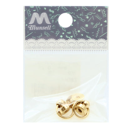 Handicraft material "Ring parts for smartphone case 8mm gold 2 pieces ZA0489"