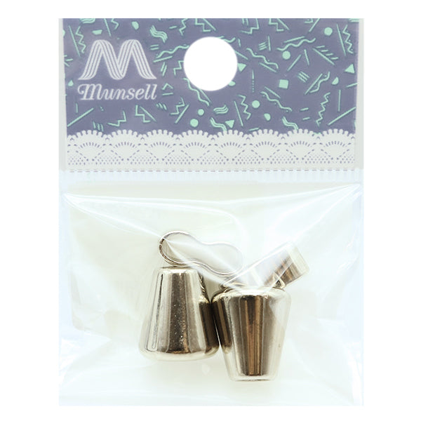 Handicraft material "Strap code parts set Silver 2 pieces each ZA0493"