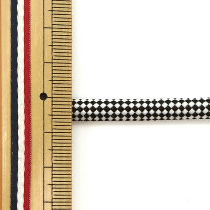 Handicraft material "Smartphone Strap code about 160cm block check ZA0592"