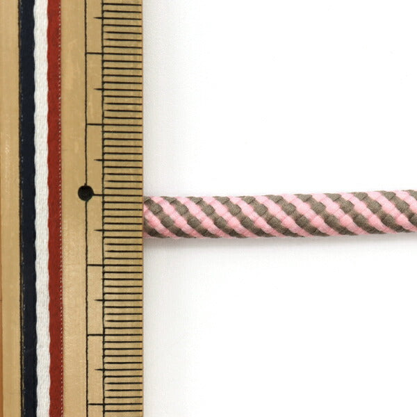 Handicraft material "smartphone lap code about 160cm pink x beige ZA0594"