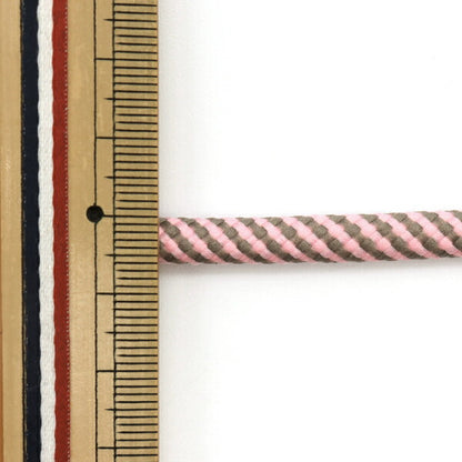 Handicraft material "smartphone lap code about 160cm pink x beige ZA0594"