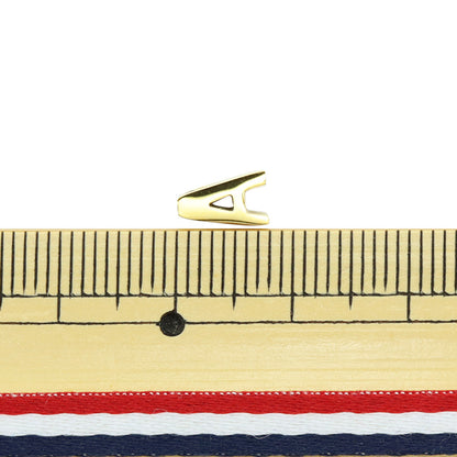 Piezas de metal "Inicial A 8 mm Gold 1 PS6029-201"