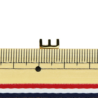 Piezas de metal "Inicial E 8 mm Gold 1 PS6031-201"
