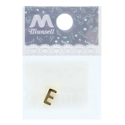 Piezas de metal "Inicial E 8 mm Gold 1 PS6031-201"