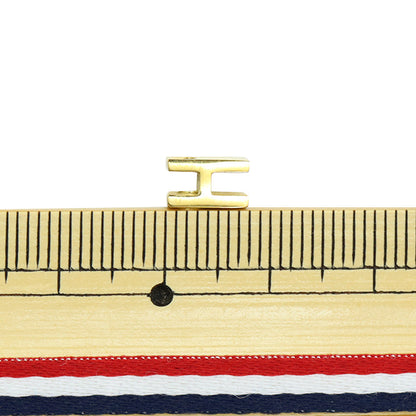 Piezas de metal "Inicial H 8 mm Gold 1 PS6033-201"