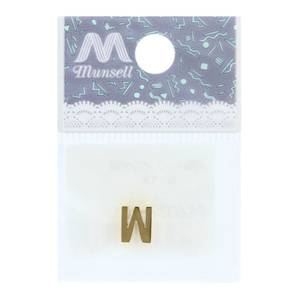 Piezas de metal "Inicial M 8 mm Gold 1 PS6037-201"