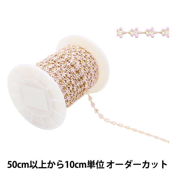 [Dalla quantità 5] staffa accessoria "fiore epochen rosa x oro CH1472-203"