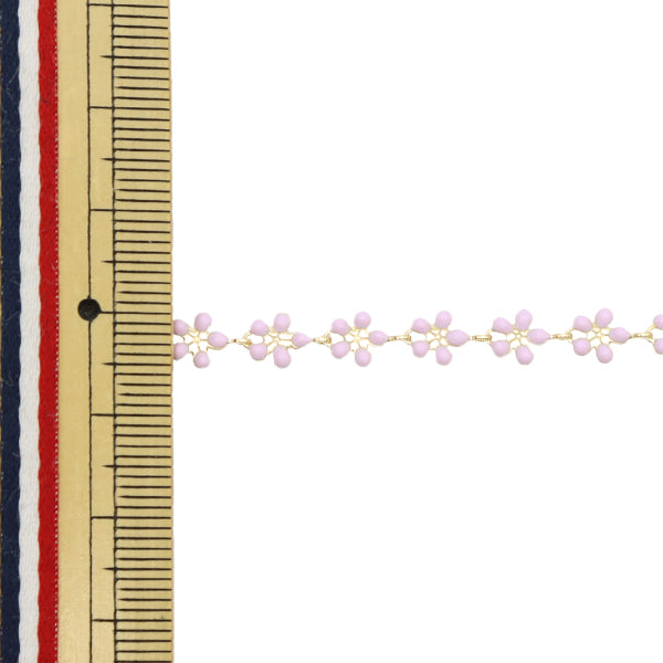 [Dalla quantità 5] staffa accessoria "fiore epochen rosa x oro CH1472-203"