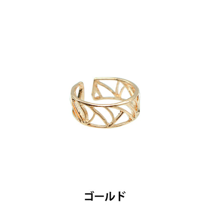 Handicraft bracket "ear cuffing KP-3262 Gold EA1842"