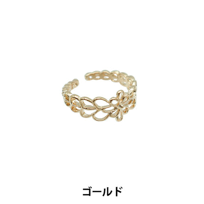 Handicraft bracket "ear cuffing KP-3267 Gold EA1848"