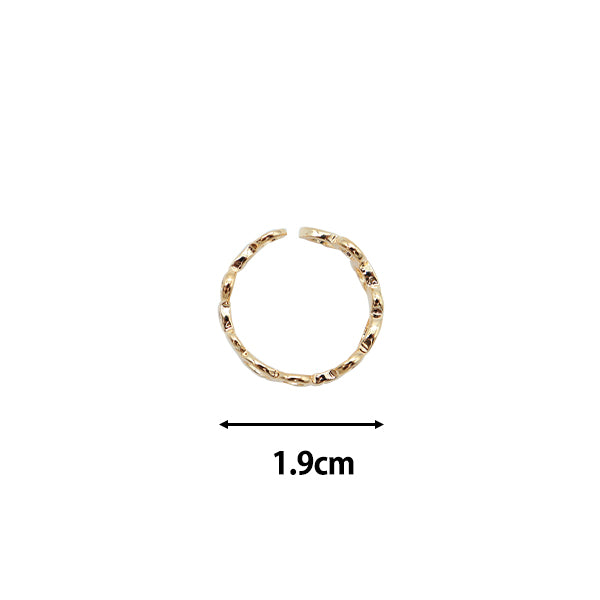Handicraft bracket "ear cuffing KP-3269 Gold EA1850"