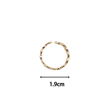 Handicraft bracket "ear cuffing KP-3269 Gold EA1850"