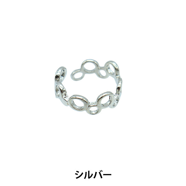 Handicraft bracket "ear cuffing KP-3269 Silver EA1851"